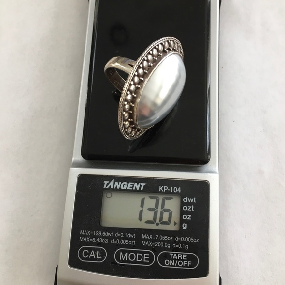 Artisan made solid sterling silver ring - Picture 11 of 11